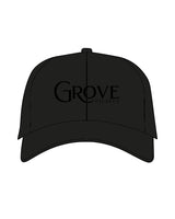 The Dad Hat - Black - Grove Pilates - Center Stacked - Tone on Tone