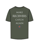 The Mens Tee - Cypress - PURE QUALITY - Left Chest Logo Stacked & Center Back Logo Stacked - Printed - Full Color