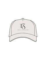 The Canvas Cap - Bone - Team Sculpted - Center Crown Stacked & Left Side Panel - Printed - Black