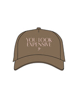The Foam Trucker - Walnut - Platinum Pilates - Center Crown "Look Expensive" - Printed - Pink
