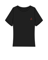 The Baby Tee - Black - Corefire - Left Chest & Back Center - Full Color