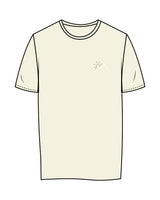 The Womens Tee - Butter - Fitness Quest 10 - Left Chest "Emblem" & Back Stacked - Full Color