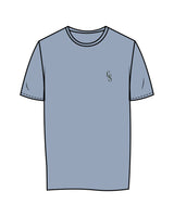 The Mens Tee - Powder - Christian Singles Hub - Left Chest - Printed - Dark Green