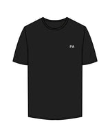 The Mens Tee - Black - Aesthetics Injector - Left Chest - PA - White