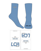 The Crew Sock - M44 - LCHS - Toe & Ankle "LCH" - Black