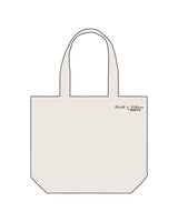 The Tote Bag - Natural - LVL - Upper Left Corner - Printed - Black