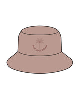 The Bucket Hat - Clay - Real Good Pilates - Center Body - Embroidered - Terracotta