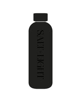 The Water Bottle - Black - Salt + Light Hair Co - Center Vertical - Tone on Tone