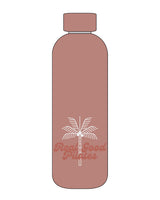 The Water Bottle - Clay - Real Good Pilates - Bottom Body - Printed - Full Color