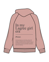 The Womens Hoodie - Clay - Pilates Evolution - Left Sleeve - Embroidered - Gray - Full Back - Printed - Gray