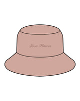 The Bucket Hat - Clay - Lava - Center Crown - Embroidered - Tone on Tone
