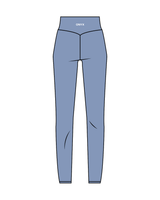 The Basic Legging - Mist - Onyx Fit - Back - White