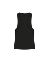 The Womens Racerback Tank - Black - Pure Gym - Center / Back - Black