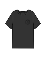 The Womens Heavyweight Tee - Washed Black - Stronger Fitness - F / B - Black