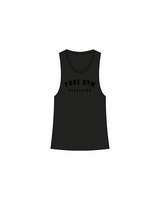 The Womens Racerback Tank - Black - Pure Gym - Center / Back - Black
