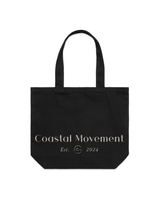 The Tote Bag - Black - Coastal Movement - Beige