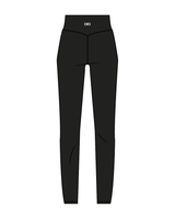 The Basic Legging - Black - Pure Gym - Back - White
