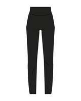 The Basic Legging - Black - Pure Gym - Back - White