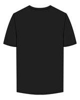 The Mens Tee - Black - Pilates of Plantation - Center Chest Stacked - Printed - Cream