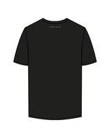 The Womens Tee - Black - Lagree House - Left Chest Stacked & Back Neckline - Staff - White