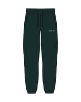 The Classic Sweatpants - Pine Green - Dose -  Left Leg Pocket - Embroidered White