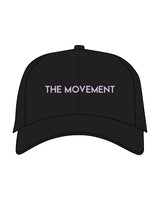 The Dad Hat - Black - The Mvmt by Amanda - Center - Lavender