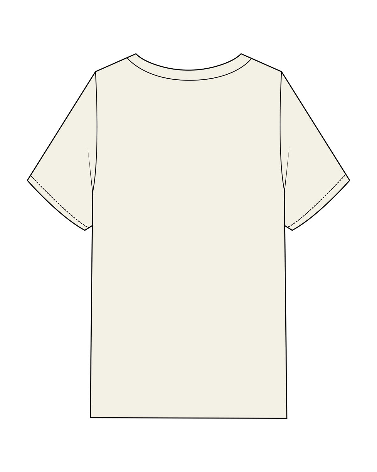 The Womens Heavyweight Tee - Off White - Soul Pilates and Care - Center Chest Stacked - Printed - Black