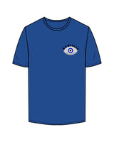 The Mens Tee - Royal - Hercules - Left Chest & Back Stacked - Printed - Full Color