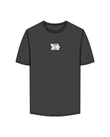 The Mens Tee - Charcoal - Alpha Fit - Center Chest & Back Vertical - Full Color