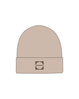 The Beanie - Bone - Studio47 Pilates - Center Crown - Embroidered - Tone on Tone