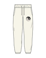 The Womens Classic Sweatpants - Off White - Dawn Patrol - Left Leg Pocket - Full Color
