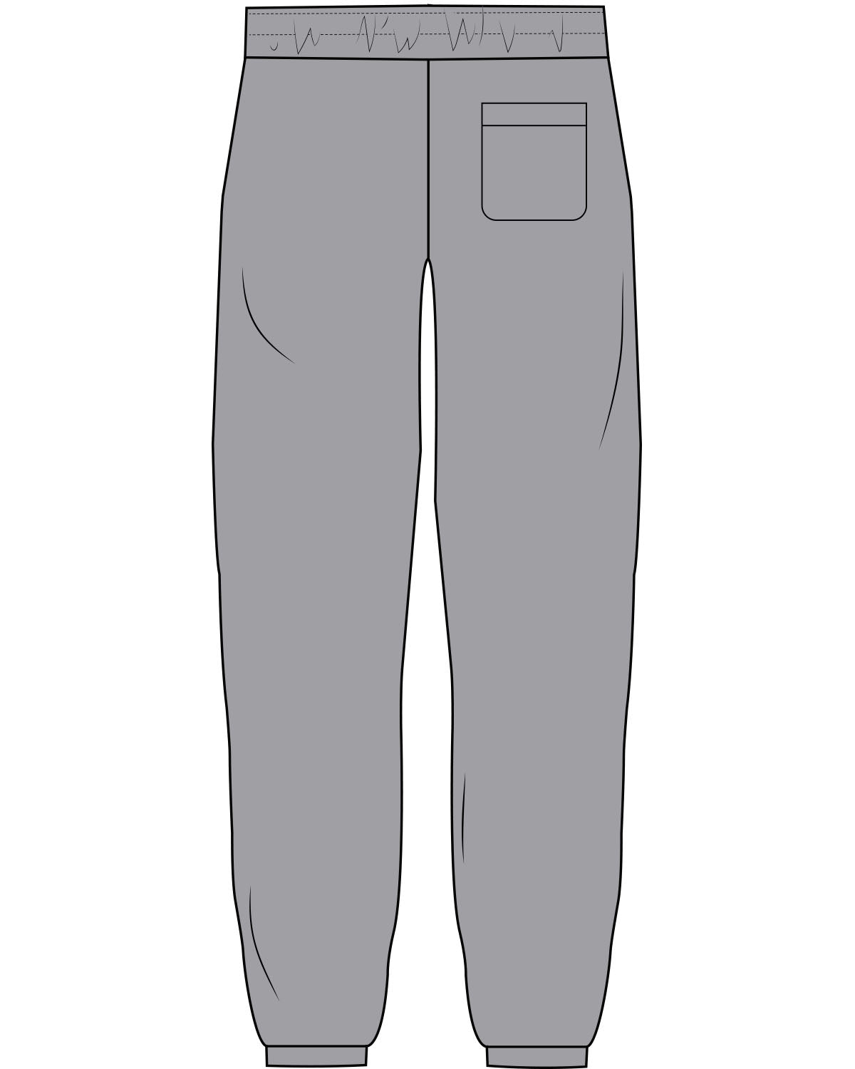 The Womens Sweatpants - Heather - Studio 11 - Left Chest - Embroidered - Tone on Tone