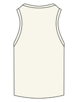 The Ribbed Full Length Tank - Off White - Pilates Phoenix - Center Chest Stacked - EMB - Khaki