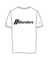 The Womens Tee - White - Blenders - Left Chest & Center Back - Printed - Black