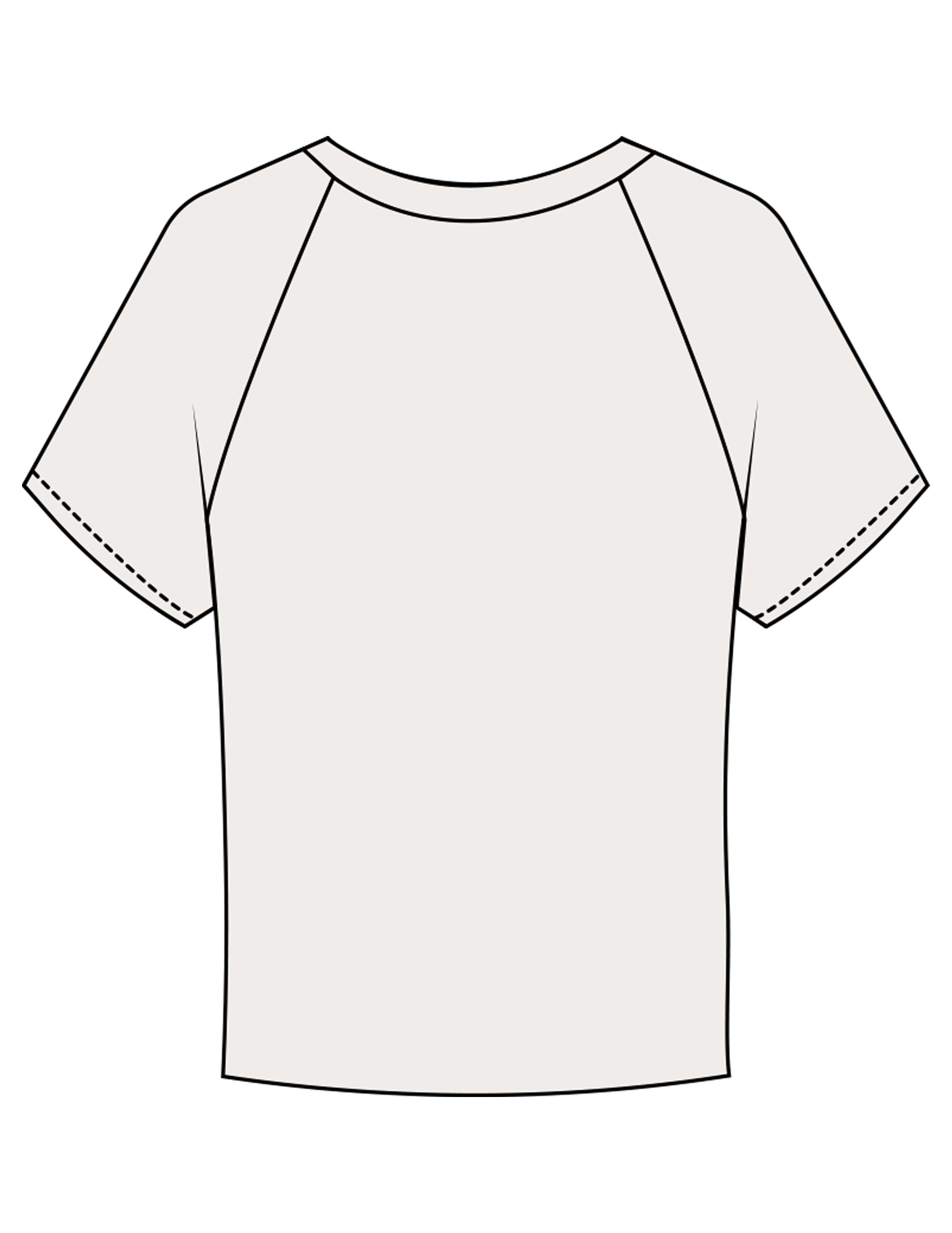 The Micro Rib Baby Tee - Natural - Pilates Phoenix - Center Chest - Printed - Navy