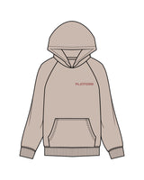 The Womens Hoodie - Bone - Platform - Left Chest & Repeating Back - Full Color