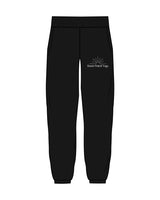 The Womens Sweatpants - Black - Dawn Patrol - Left Leg Pocket - White