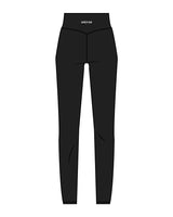 The Basic Legging - Black - Alpha Fit - Back Waist - White