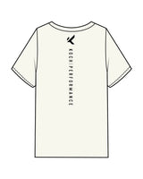 The Mens Heavyweight Tee - Off White - Koch - Left Chest & Center Back Spinal - Printed - Black