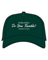 The Dad Hat - Forest - Rumble - Center Stacked - Flat Stitch White