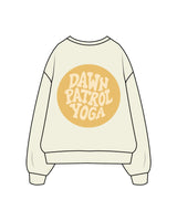 The Mens Crewneck - Butter - Dawn Patrol - Left Chest & Back Center - Full Color