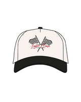The Canvas Cap - Natural / Coal - Lagree House - Puff Stitch - Center - Flag - Printed - Full Color