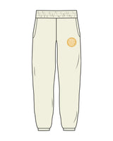 The Womens Sweatpants - Butter - Dawn Patrol - Left Leg Pocket - Full Color