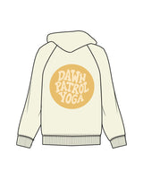 The Womens Hoodie - Butter - Dawn Patrol - Left Chest & Back Center - Full Color