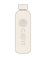 The Water Bottle - Off White - CB Fit - Center - Tone on Tone