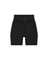 Commit Fitness - Basic Short - Black with White