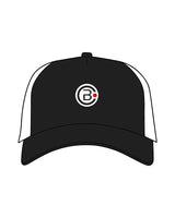 The Trucker Hat - Black / White - CB Fit - Center - Full Color