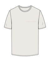 The Mens Tee - Bone - Lagree House - Left Chest & Back Center - Round - Tone on Tone