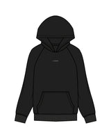 Commit Fitness - Men's Hoodie - Black with Oat