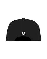 The Dad Hat - Black - MECHA - Front Center & Back Center - White